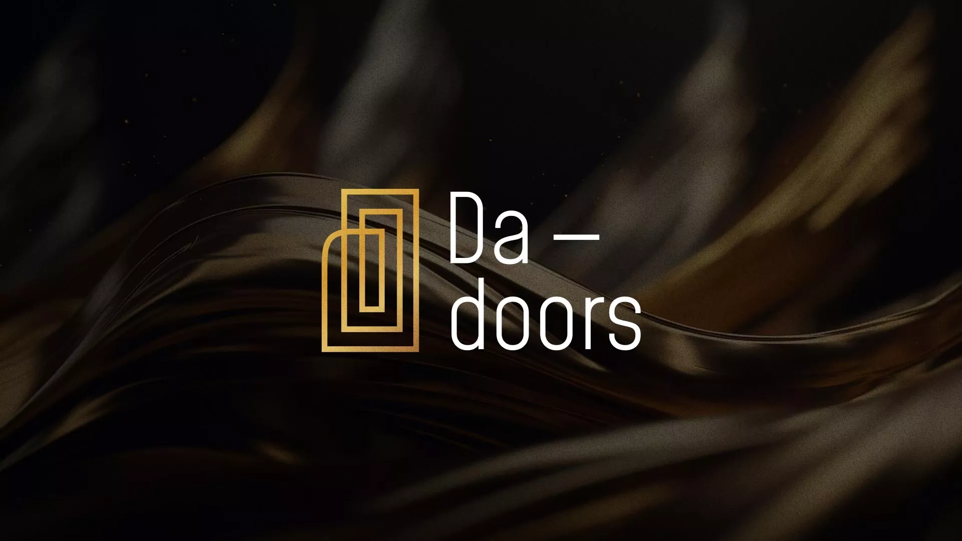 Разработка логотипа для компании «DA-DOORS» в Старой Руссе
